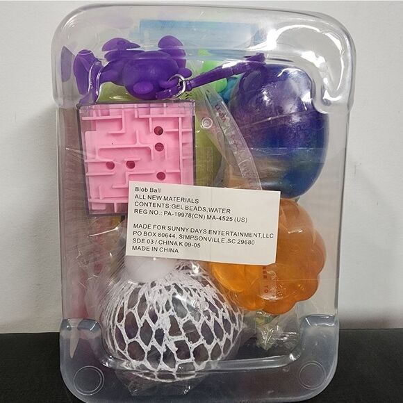 13 Piece Fidget Box, Sensory Toys with Storage Box, ADHD toys, Stress Relief - Picture 7 of 9